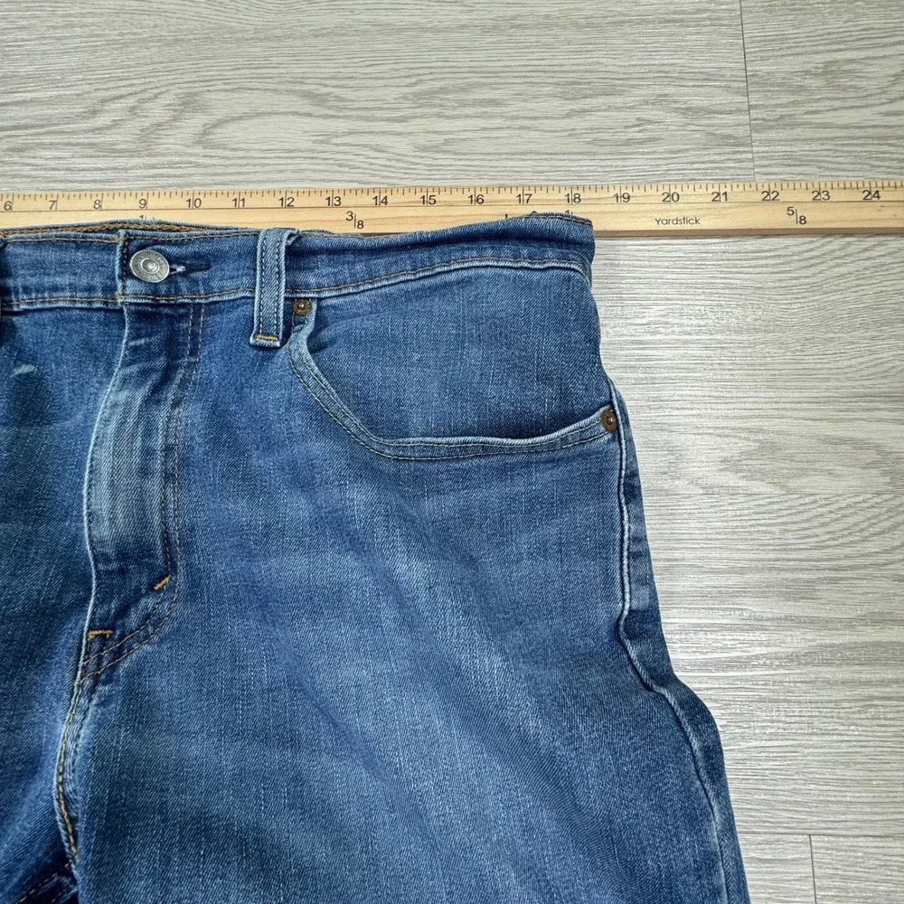 Levis Mens Jeans 559 Relaxed Straight Blue 34x32 Stretch Denim‎ Five Pocket